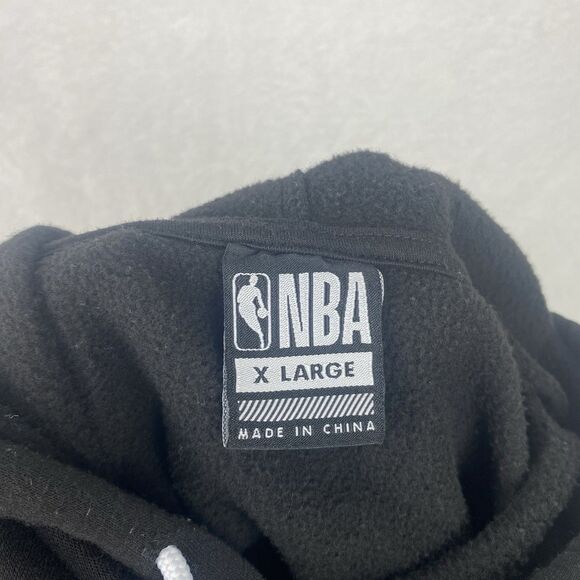NBA Graphic Sweater Adult Extra Large Black Hoodie Sweatshirt Pullover - Picture 9 of 10